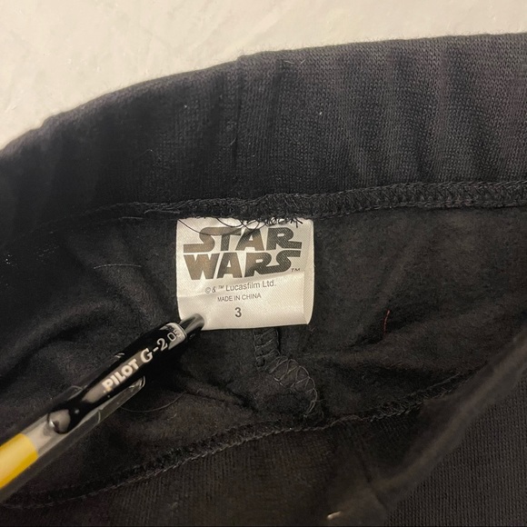 Star Wars Darth Vader Boy 3-pcs Hoodie, T-Shirt & Joggers Set Size 3 NWT - Picture 6 of 13